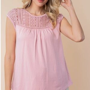 White Birch Knit Sleeveless Top